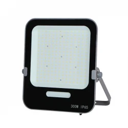 ΠΡΟΒΟΛΕΑΣ LED SMD 300W ΜΑΥΡΟΣ IP66 6500K PLUS EUROLAMP