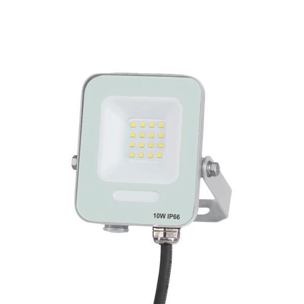 ΠΡΟΒΟΛΕΑΣ LED SMD 10W ΛΕΥΚΟΣ IP66 4000K PLUS - EUROLAMP