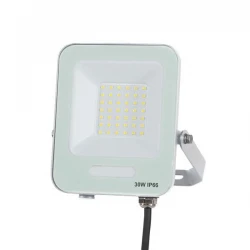 ΠΡΟΒΟΛΕΑΣ LED SMD 30W ΛΕΥΚΟΣ IP66 6500K PLUS EUROLAMP