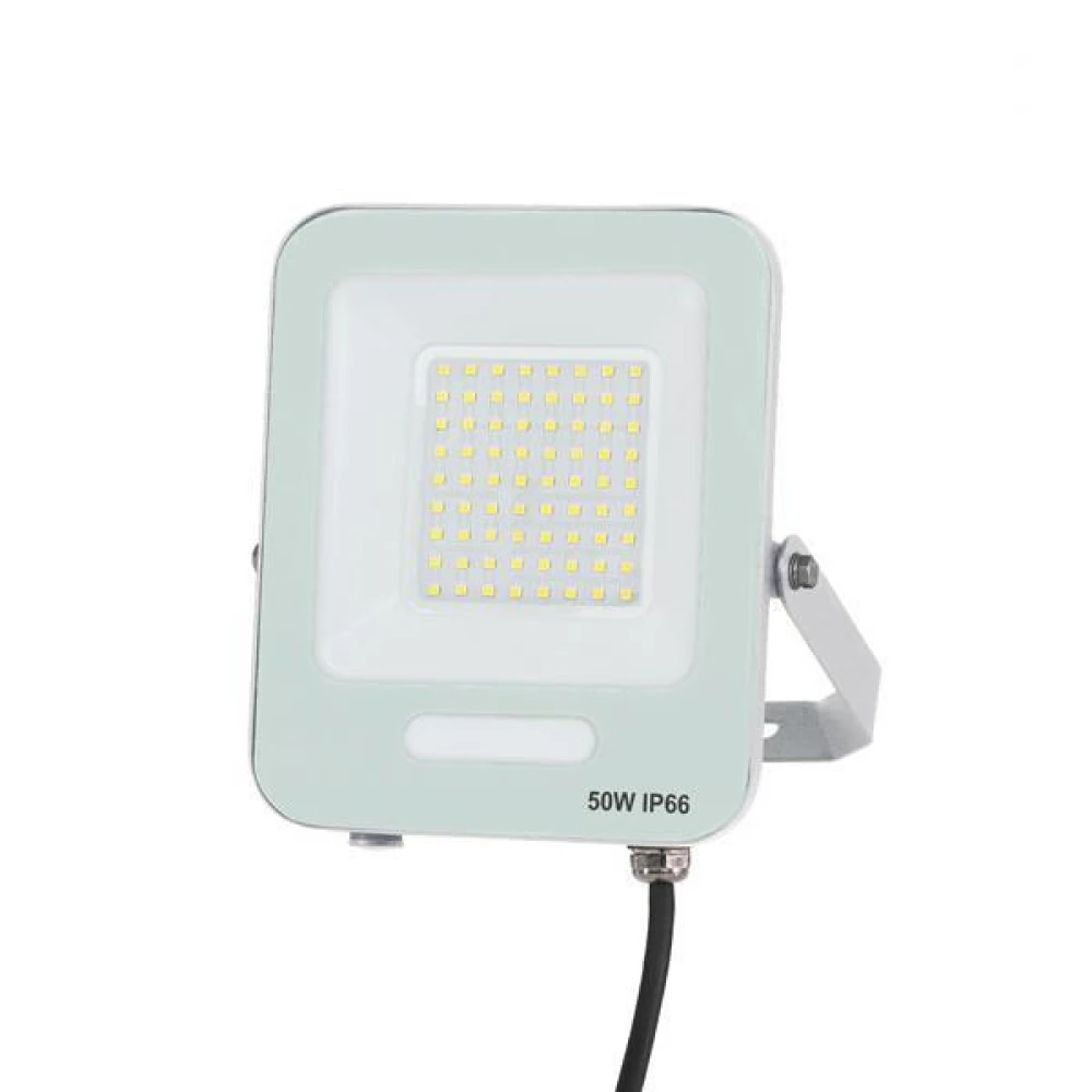ΠΡΟΒΟΛΕΑΣ LED SMD 50W ΛΕΥΚΟΣ IP66 6500K PLUS EUROLAMP