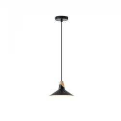 ΦΩΤΙΣΤΙΚΟ ΚΡΕΜΑΣΤΟ ΜΕΤΑΛΛΙΚΟ 1ΧE27 MAX 15W 180X1140mm ΜΑΥΡΟ ARTE ILLUMINA CHROMA