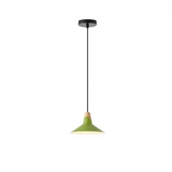 ΦΩΤΙΣΤΙΚΟ ΚΡΕΜΑΣΤΟ ΜΕΤΑΛΛΙΚΟ 1ΧE27 MAX 15W 180X1140mm ΠΡΑΣΙΝΟ ARTE ILLUMINA CHROMA
