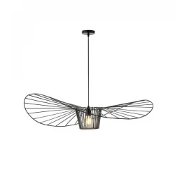 ΦΩΤΙΣΤΙΚΟ ΚΡΕΜΑΣΤΟ ΜΕΤΑΛΛΙΚΟ 1XE27  Max 15W 1000X1000X1270mm ΜΑΥΡΟ ARTE ILLUMINA OGGI