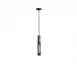 ΦΩΤΙΣΤΙΚΟ ΚΡΕΜΑΣΤΟ ΓΥΨΙΝΟ ΜΑΥΡΟ 1XE27 MAX 40W 655X655X380mm ARTE ILLUMINA SCOURO