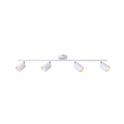 ΣΠΟΤ ΜΕΤΑΛΛΙΚΟ 4ΦΩΤΟ ΛΕΥΚΟ 4XGU10 Max 7W  790X80X165mm ARTE ILLUMINA OLYMP