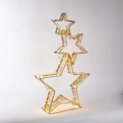 ΦΩΤΙΖΟΜΕΝΑ ΧΡΥΣΑ ΑΣΤΕΡΙΑ 180cm , 1200 MINI LED, 31V ΜΕΤΑΣΧΗΜΑΤΙΣΤΗ, ΧΡΟΝΟΔΙΑΚΟΠΤΗ, ΑΣΗΜΙ ΧΑΛΚΙΝΟ ΚΑΛΩΔΙΟ, ΧΡΥΣΟΣ ΜΕΤΑΛΛΙΚΟΣ ΣΚΕΛΕΤΟΣ, ΘΕΡΜΟ ΛΕΥΚΟ LED, ΠΡΟΕΚΤΑΣΗ ΠΑΡΟΧΗΣ 5m, IP44