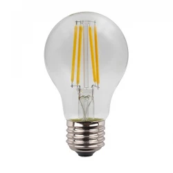ΛΑΜΠΑ A60 FILAMENT 5W 1055LM E27 3000K CLEAR EUROLAMP