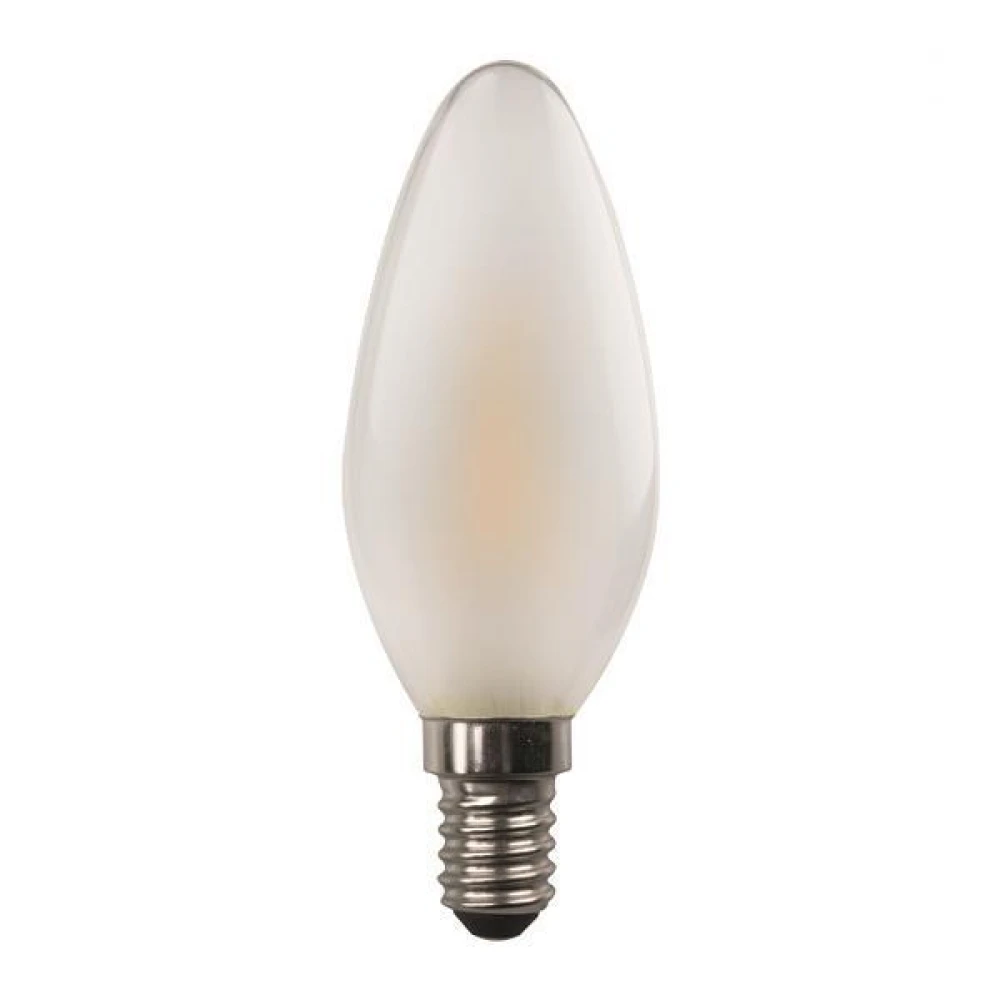 ΛΑΜΠΑ LED ΜΙΝΙΟΝ CROSSED FILAMENT 6.5W E14 220-240V FROST Ψυχρό Λευκό 6500K EUROLAMP