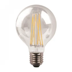 ΛΑΜΠΑ LED ΓΛΟΜΠΟΣ G125 CROSSED FILAMENT 11W Ε27 3000K 220-240V DIMMABLECLEAR