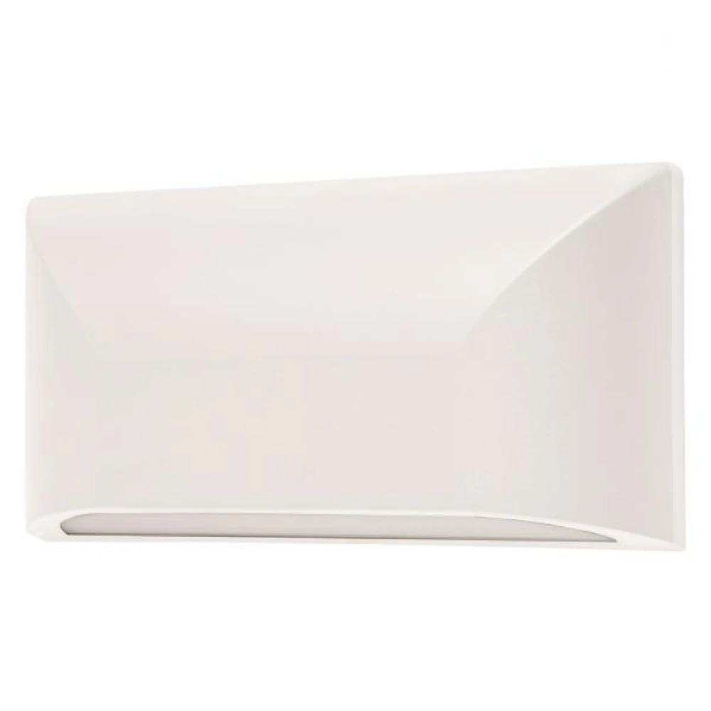 ΑΠΛΙΚΑ ΤΟΙΧΟΥ LED SLIM 6W IP65 220-240V 220X51X113mm ΛΕΥΚΟ PRO