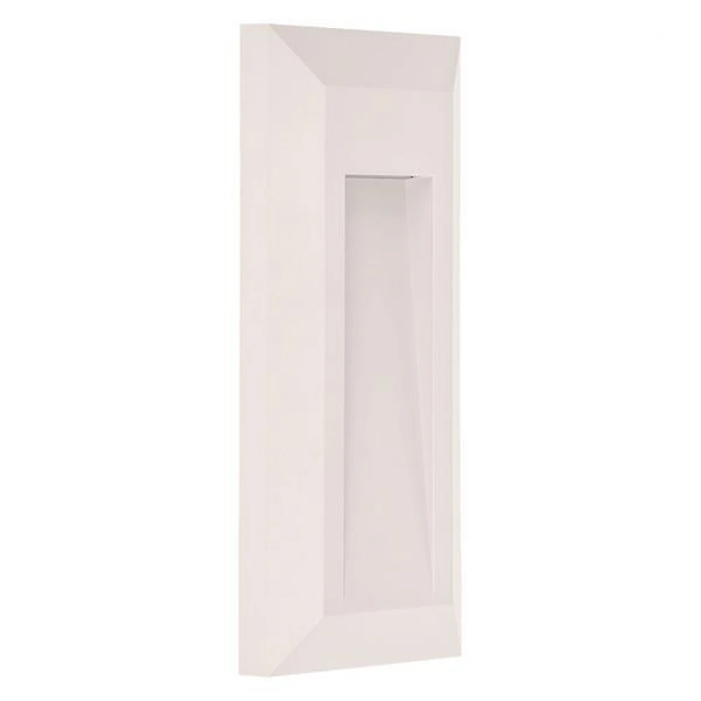 ΑΠΛΙΚΑ ΤΟΙΧΟΥ LED SLIM 1W IP65 220-240V 80X200X27mm ΛΕΥΚΟ PRO