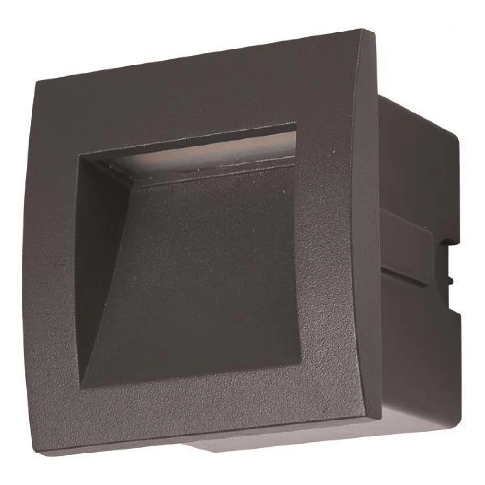 ΦΩΤΙΣΤΙΚΟ ΧΩΝΕΥΤΟ LED 3W IP54 220-240V 90X90X70mm ΓΡΑΦΙΤΗ PRO