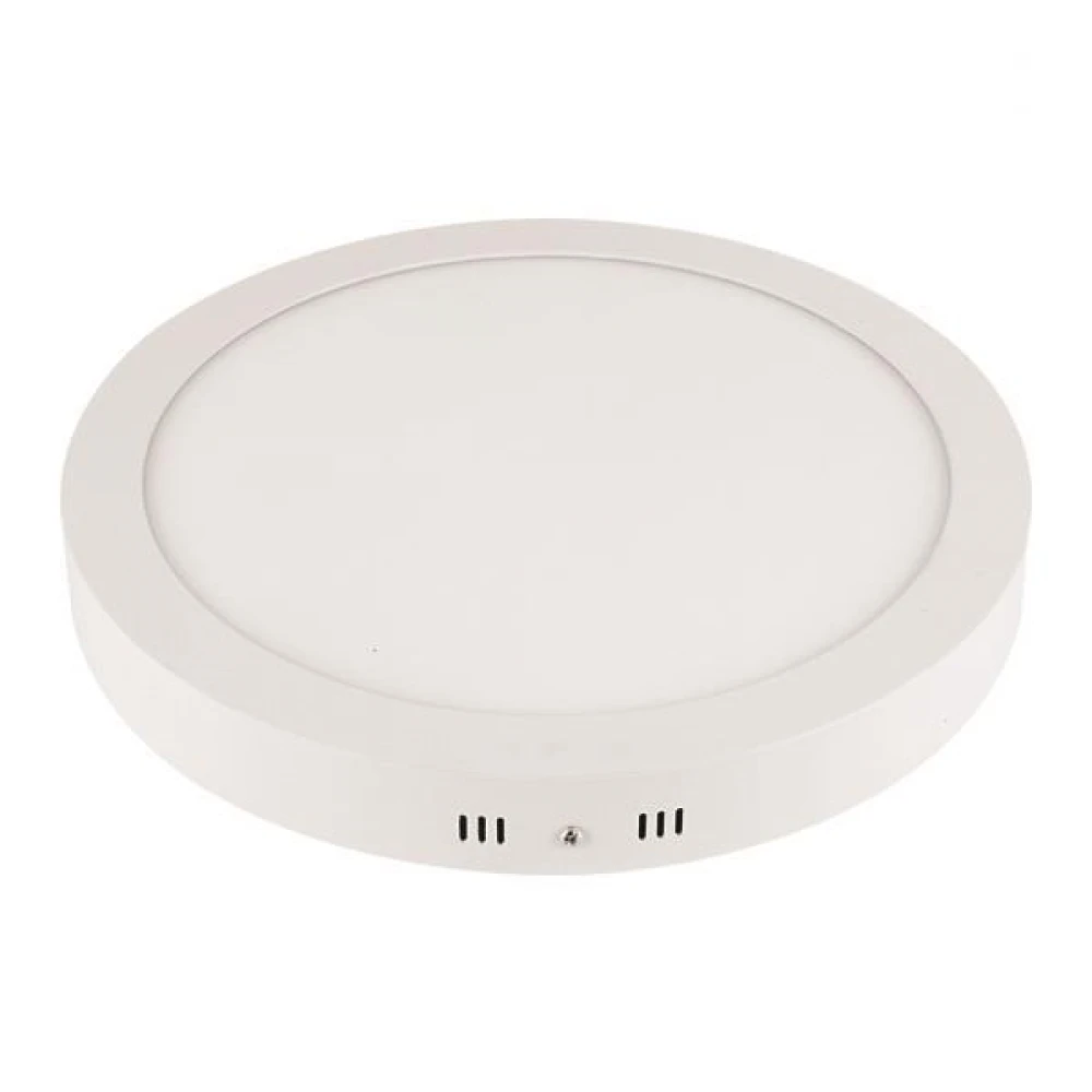 ΦΩΤΙΣΤΙΚΟ ΕΞΩΤΕΡΙΚΟ LED SLIM Φ120 6W ΛΕΥΚΟ PLUS Ουδέτερο Λευκό 4000K