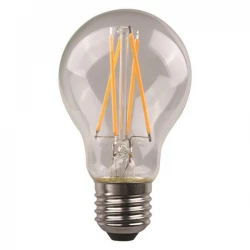 ΛΑΜΠΑ LED ΚΟΙΝΗ CROSSED FILAMENT 7W E27 220-240V CLEAR ΨΥΧΡΟ ΛΕΥΚΟ 6500K - Eurolamp