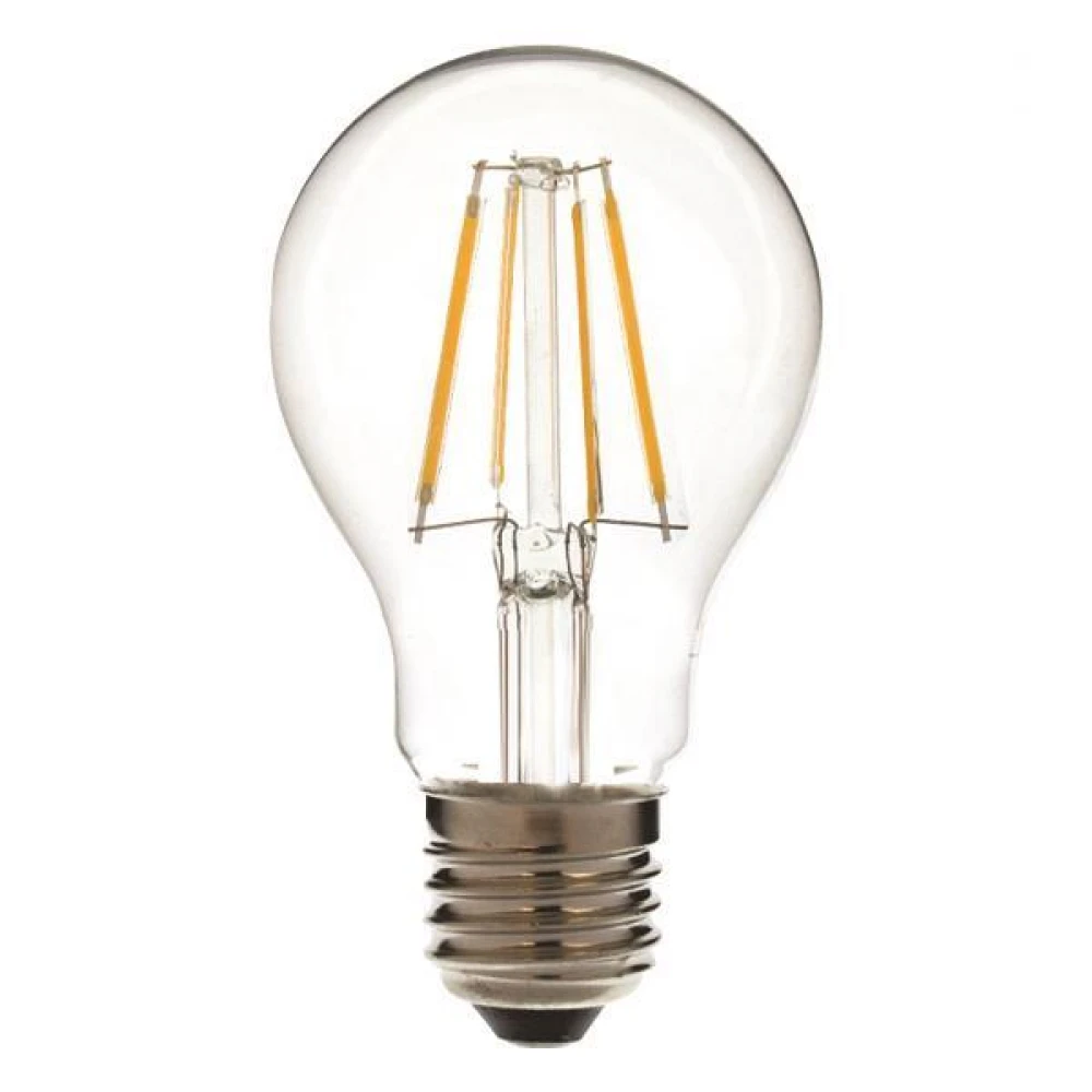 ΛΑΜΠΑ LED FILAMENT ΗΜΕΡΑΣ ΝΥΧΤΑΣ 7W E27 220-240V ΘΕΡΜΟ ΛΕΥΚΟ 3000K EUROLAMP