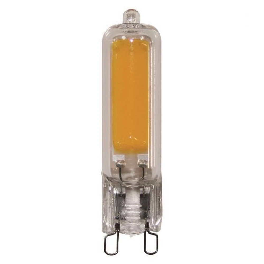 ΛΑΜΠΑ LED COG 4W G9  220-240V ΓΥΑΛΙΝΗ Θερμό Λευκό 3000K EUROLAMP