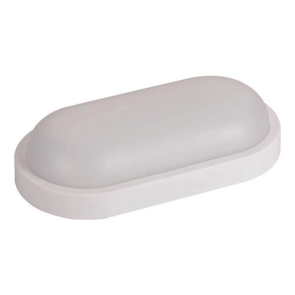 ΦΩΤΙΣΤΙΚΟ ΤΟΙΧΟΥ ΟΒΑΛ LED 18W 260x135x58 IP54 ΛΕΥΚΗ PLUS EUROLAMP