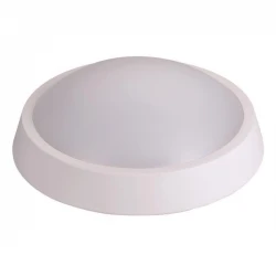 ΦΩΤΙΣΤΙΚΟ ΤΟΙΧΟΥ ΣΤΡΟΓΓΥΛΟ LED 30W Φ320x102 4000K IP65 ΛΕΥΚΟ PLUS EUROLAMP