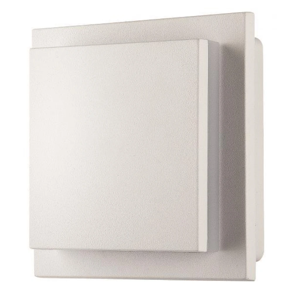 ΑΠΛΙΚΑ ΤΟΙΧΟΥ ΚΙΝΗΤΗ LED 6W 138x138x57 3000K IP54 ΛΕΥΚΗ PRO