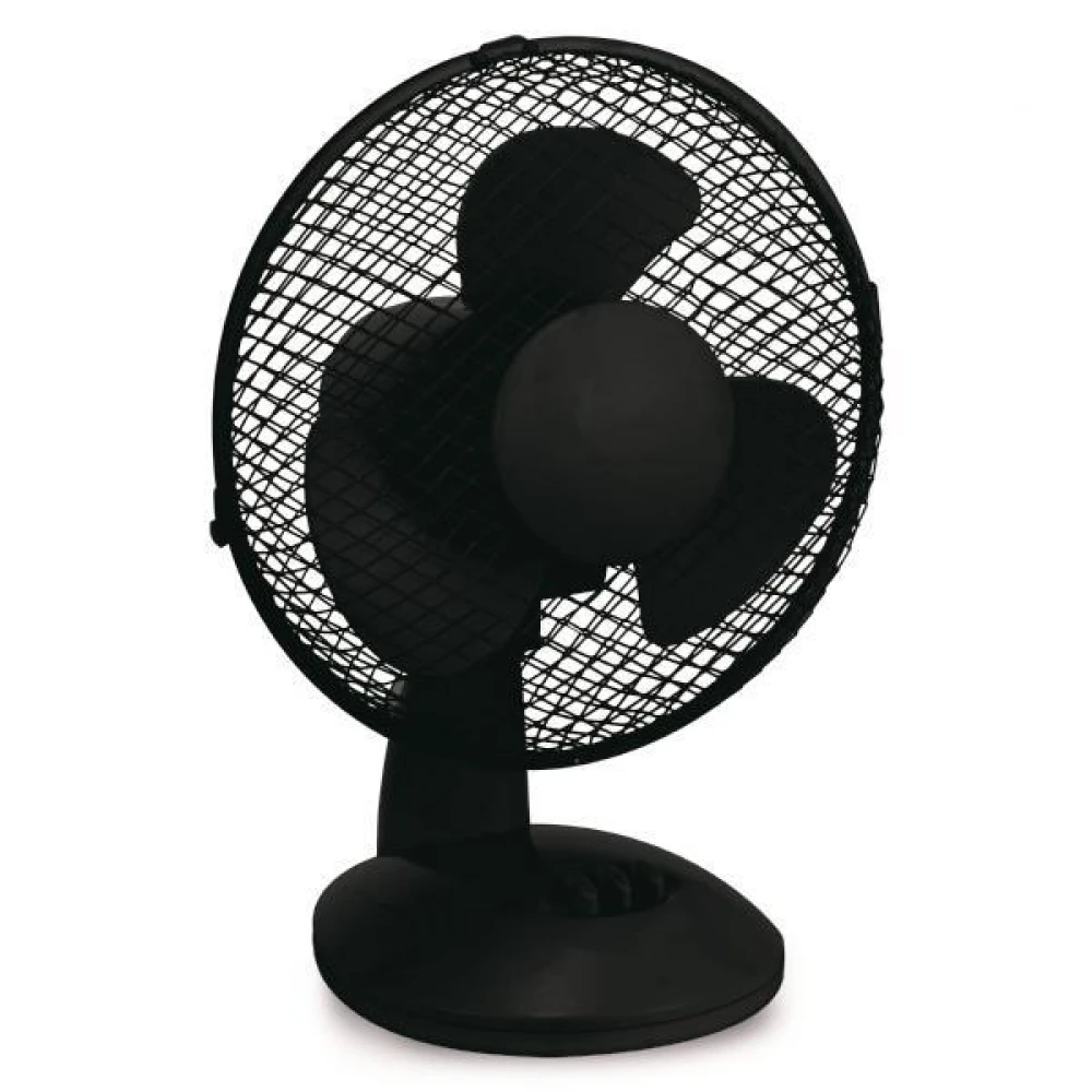 ΑΝΕΜΙΣΤΗΡΑΣ ΕΠΙΤΡΑΠΕΖΙΟΣ ΜΑΥΡΟΣ Φ27 25W - EUROLAMP
