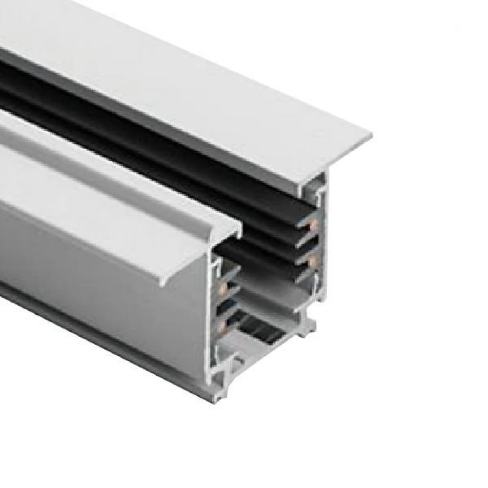 ΡΑΓΑ ΧΩΝΕΥΤΗ 4 ΓΡΑΜΜΩΝ 1m ΛΕΥΚΗ EUROLAMP