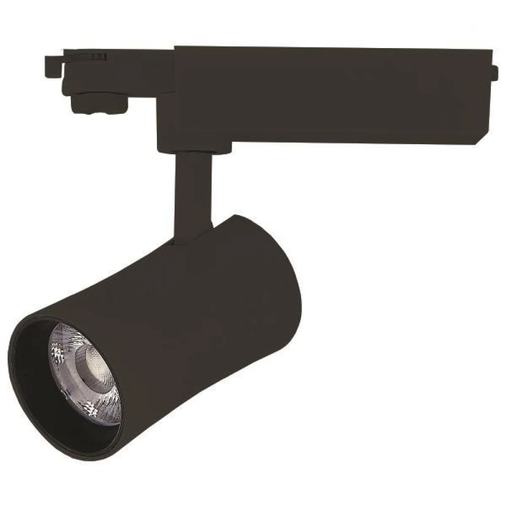 ΣΠΟΤ ΡΑΓΑΣ LED 30W 3000K 4 ΓΡΑΜΜΩΝ ΜΑΥΡΟ PLUS EUROLAMP