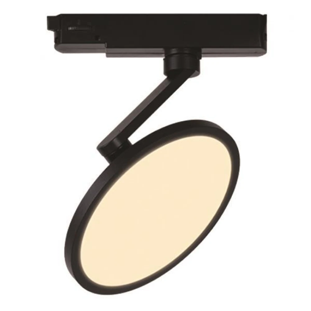 ΣΠΟΤ ΡΑΓΑΣ LED 18W 3000K 4 ΓΡΑΜΜΩΝ MY-080 ΜΑΥΡΟ PLUS EUROLAMP