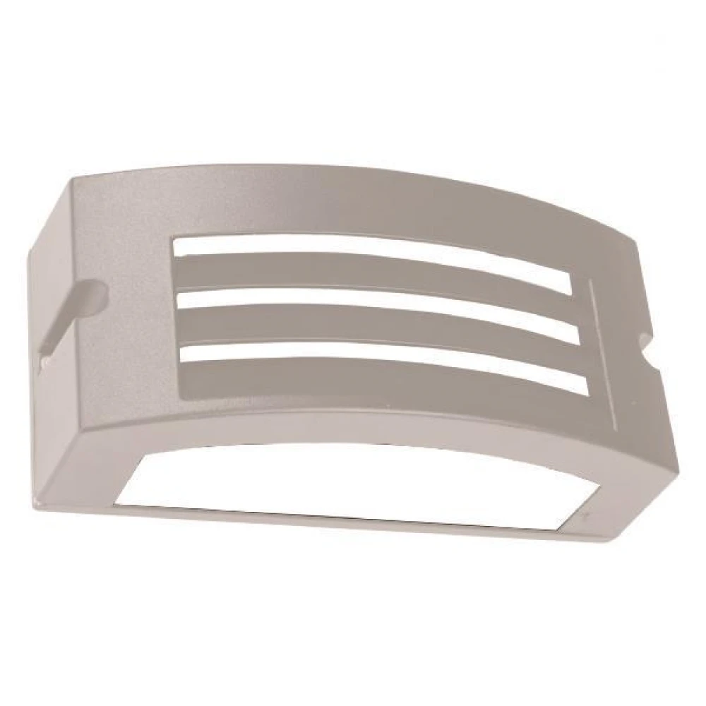 ΑΠΛΙΚΑ ΤΟΙΧΟΥ LM04 ΟΒΑΛ E27 MAX 10W LED 220x99x100 IP54 ΛΕΥΚΗ PRO EUROLAMP