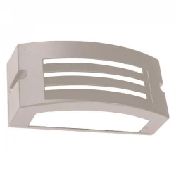 ΑΠΛΙΚΑ ΤΟΙΧΟΥ LM04 ΟΒΑΛ E27 MAX 10W LED 220x99x100 IP54 ΛΕΥΚΗ PRO EUROLAMP