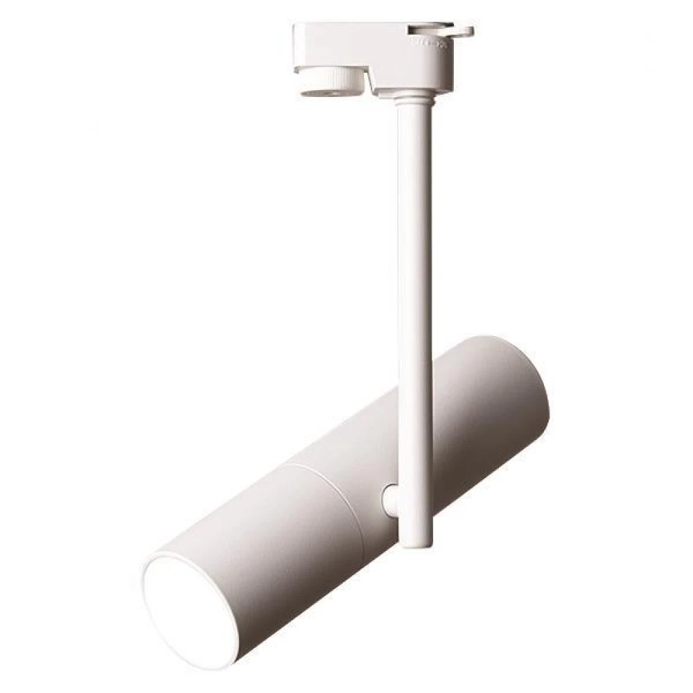 ΣΠΟΤ ΡΑΓΑΣ 2 ΓΡΑΜΜΩΝ GU10 Φ53x200mm ΛΕΥΚΟ EUROLAMP
