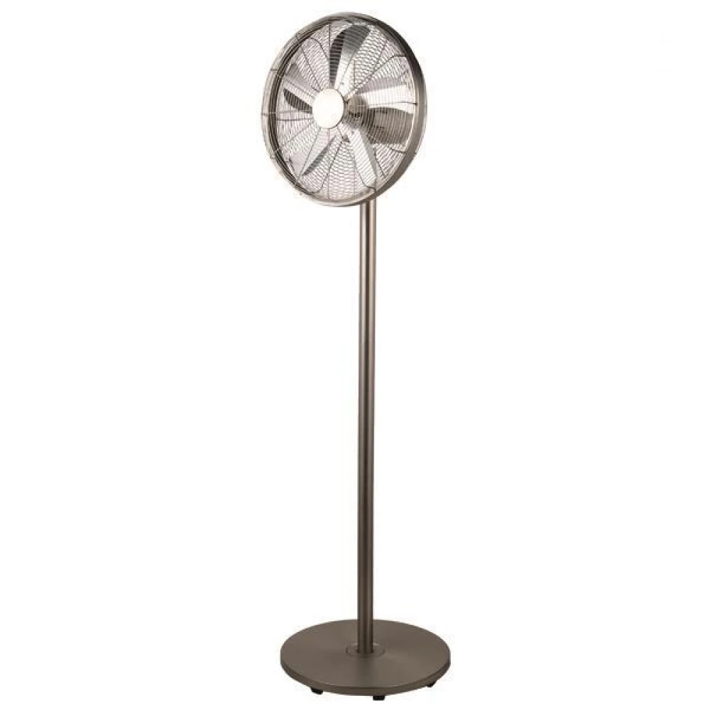 ΑΝΕΜΙΣΤΗΡΑΣ ΜΕΤΑΛΛΙΚΟΣ VINTAGE ΟΡΘΟΣΤΑΤΗ ΙΝΟΧ Φ45 60W (HIGH POWER) EUROLAMP