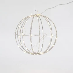 ΜΠΑΛΑ ΦΩΤΙΖΟΜΕΝΗ, 96 LED, 20cm, IP44 Magic Christmas
