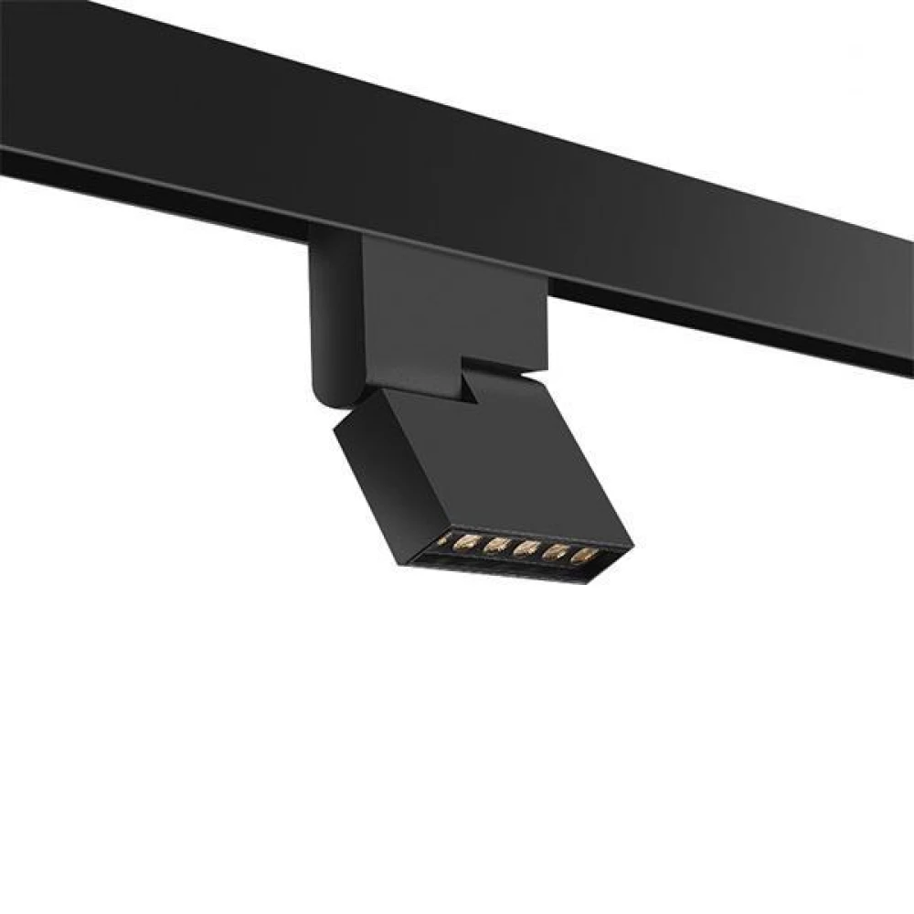 ΣΠΟΤ ΜΑΓΝΗΤΙΚΗΣ ΡΑΓΑΣ LED 6W 24° 3000Κ CX20-DQ01 ΜΑΥΡΟ EUROLAMP