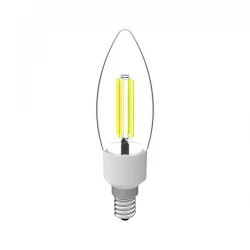 ΛΑΜΠΑ ΚΕΡΙ C35 FILAMENT 2,5W 525LM E14 3000K CLEAR EUROLAMP