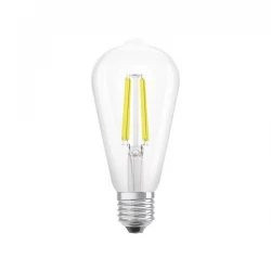 ΛΑΜΠΑ ST64 FILAMENT 4W 840LM E27 4000K CLEAR EUROLAMP