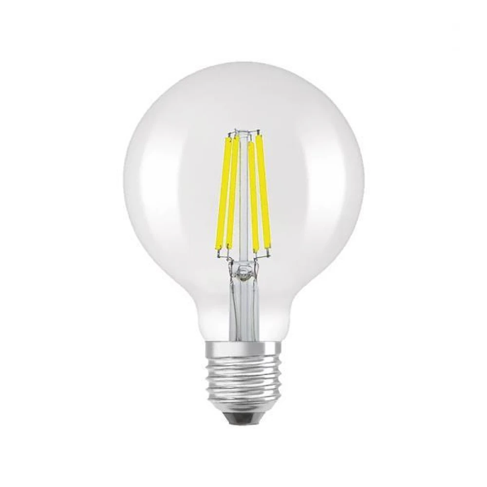 ΛΑΜΠΑ G95 FILAMENT 4W 840LM Ε27 3000K CLEAR EUROLAMP