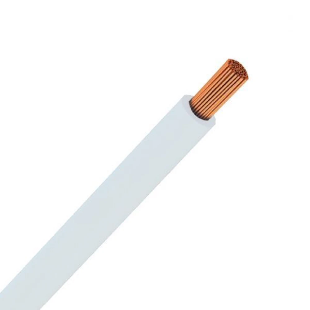 ΚΑΛΩΔΙΟ NYAF ΗΟ5V-K 1Χ1.5mm2 ΛΕΥΚΟ EUROLAMP