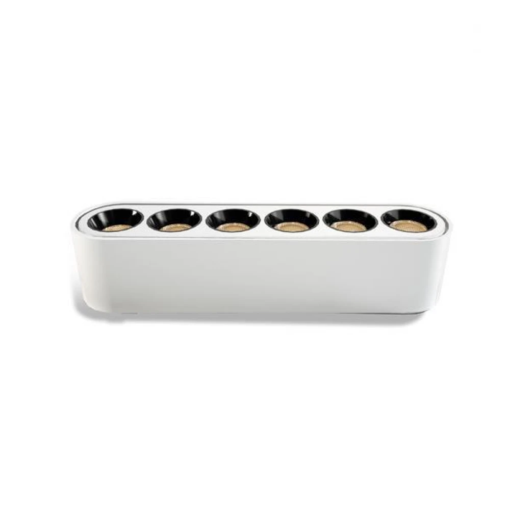 ΦΩΤΙΣΤΙΚΟ ΛΕΥΚΟ ΜΑΓΝΗΤΙΚΗΣ ΡΑΓΑΣ ULTRA SLIM 6W 3CCT 114.5x25x27.5mm 36⁰ EUROLAMP