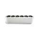 ΦΩΤΙΣΤΙΚΟ ΛΕΥΚΟ ΜΑΓΝΗΤΙΚΗΣ ΡΑΓΑΣ ULTRA SLIM 6W 3CCT 114.5x25x27.5mm 36⁰ EUROLAMP