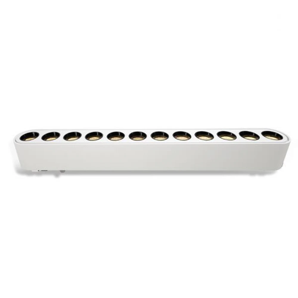 ΦΩΤΙΣΤΙΚΟ ΛΕΥΚΟ ΜΑΓΝΗΤΙΚΗΣ ΡΑΓΑΣ ULTRA SLIM 12W 3CCT 222xW25xH27.5mm 36⁰ EUROLAMP