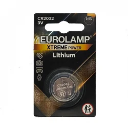 ΜΠΑΤΑΡΙΑ ΛΙΘΙΟΥ EXTREME CR2032 1τμχ - EUROLAMP