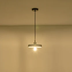 ΦΩΤΙΣΤΙΚΟ ΚΡΕΜΑΣΤΟ ΓΥΨΙΝΟ ΓΚΡΙ  1XE27 MAX 15W 210X210X75mm ARTE ILLUMINA YESO
