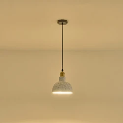 ΦΩΤΙΣΤΙΚΟ ΚΡΕΜΑΣΤΟ ΓΥΨΙΝΟ E27 MAX 15W 200X200X160mm ARTE ILLUMINA SPLASHED