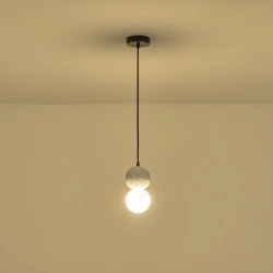ΦΩΤΙΣΤΙΚΟ ΚΡΕΜΑΣΤΟ ΓΥΨΙΝΟ ΛΕΥΚΟ  G9 MAX 15W 100X100X210mm ARTE ILLUMINA  PLASTER SERIES