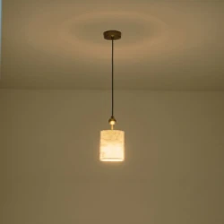 ΚΡΕΜΑΣΤΟ ΦΩΤΙΣΤΙΚΟ ΥΦΑΣΜΑ  1ΧΕ14 ΜΑΧ 15W Φ130X980mm RTE ILLUMINA VERONA