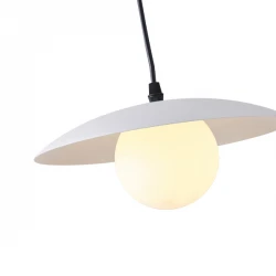 ΦΩΤΙΣΤΙΚΟ ΚΡΕΜΑΣΤΟ ΜΕΤΑΛΛΙΚΟ  G9 ΜΑΧ 25W 250X250X125mm ΛΕΥΚΟ ARTE ILLUMINA COBA CABANA