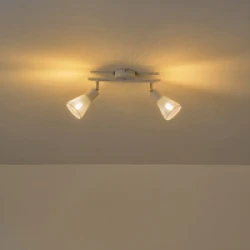 ΣΠΟΤ ΛΕΥΚΟ ΜΕ ΔΙΧΤΥ 2XE14 255X80X145mm ARTE ILLUMINA MESHY