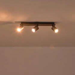 ΣΠΟΤ ΑΛΟΥΜΙΝΙΟΥ ΓΚΡΙ ΤΡΙΦΩΤΟ 3XGU10  450X80X120mm ARTE ILLUMINA LUXY