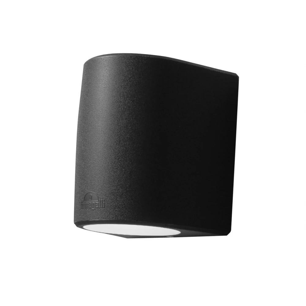 FUMAGALLI MARTA 160 2L ΑΠΛΙΚΑ ΤΟΙΧΟΥ UP/DOWN 2XGX53 LED 3W 3CCT(3000K-4000K-6500) 192X164mm ΜΑΥΡΗ