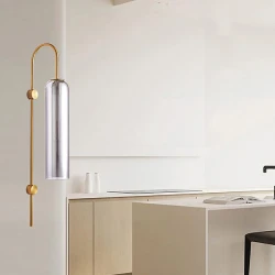 ΑΠΛΙΚΑ ΤΟΙΧΟΥ Ε27 10X70 SMOKY/ΧΡΥΣΟ - EUROLAMP